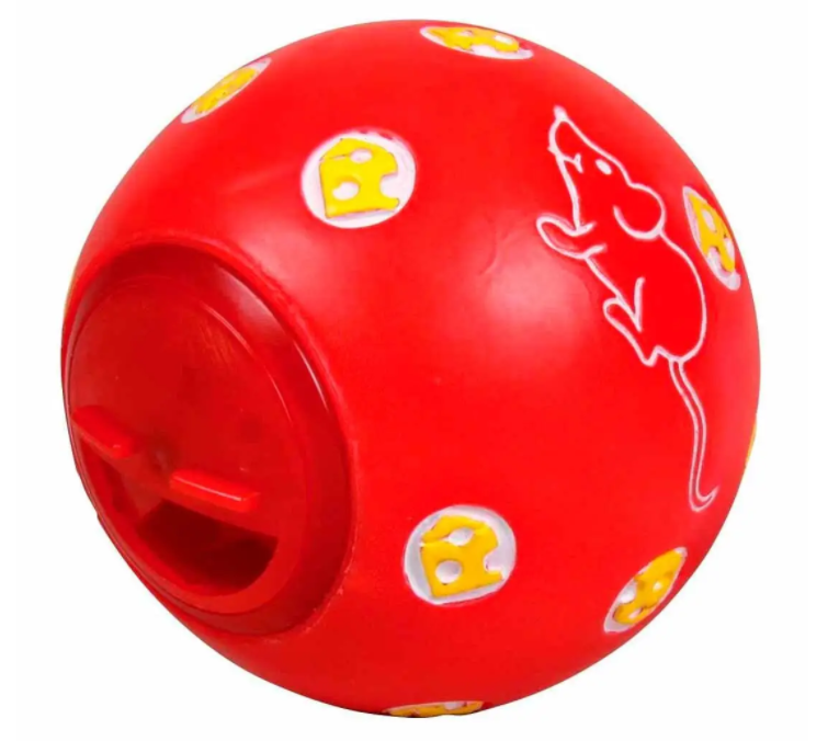 Іграшка-годівниця для котів Trixie М'яч для ласощів, 7 см, в асортименті (4137) - фото 2