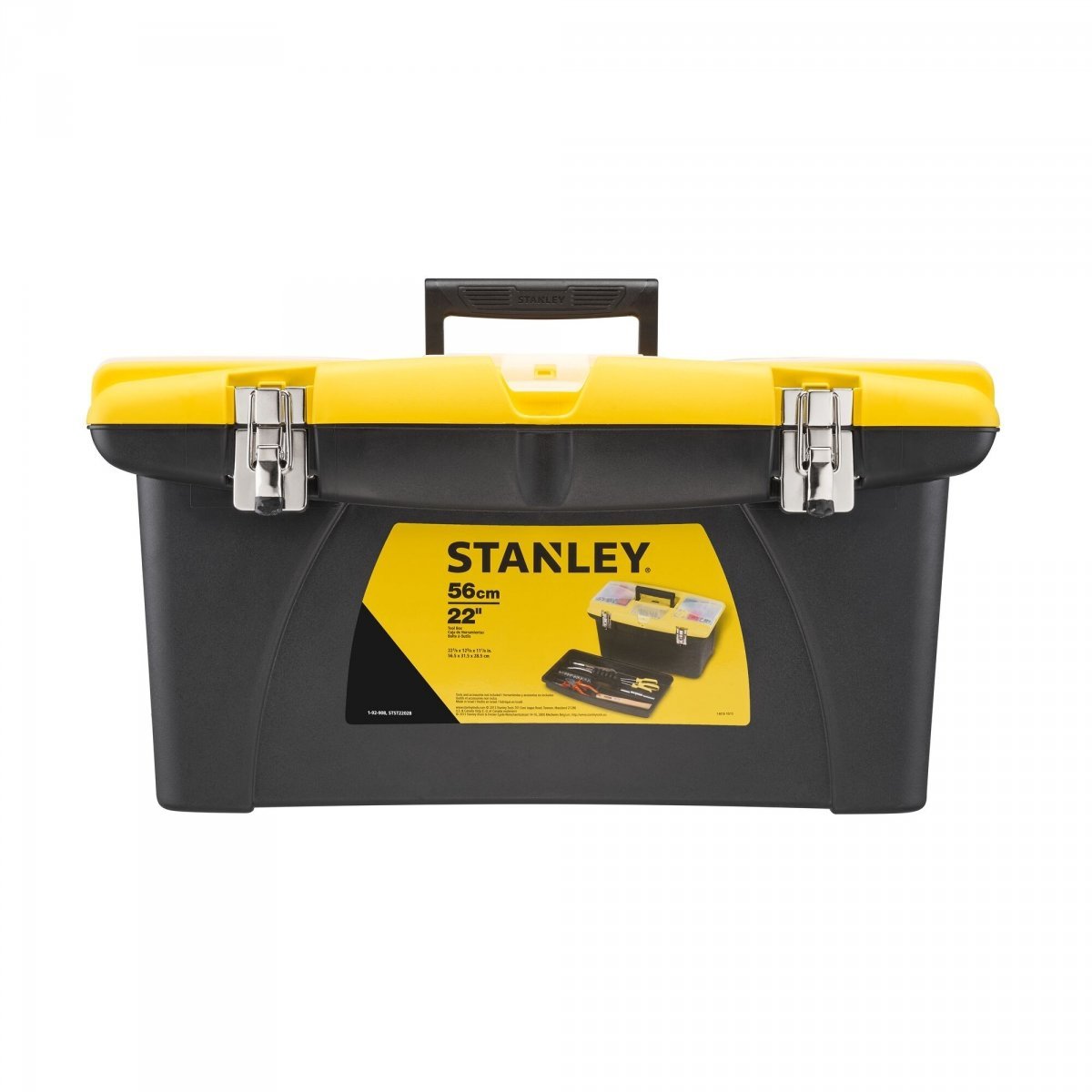 Ящик для инструментов Stanley Jumbo 22" с органайзером на крышке (1-92-908) - фото 4