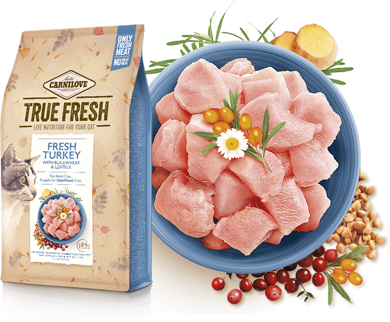 Сухий корм для котів Carnilove True Fresh Cat з індичкою 4.8 кг - фото 5