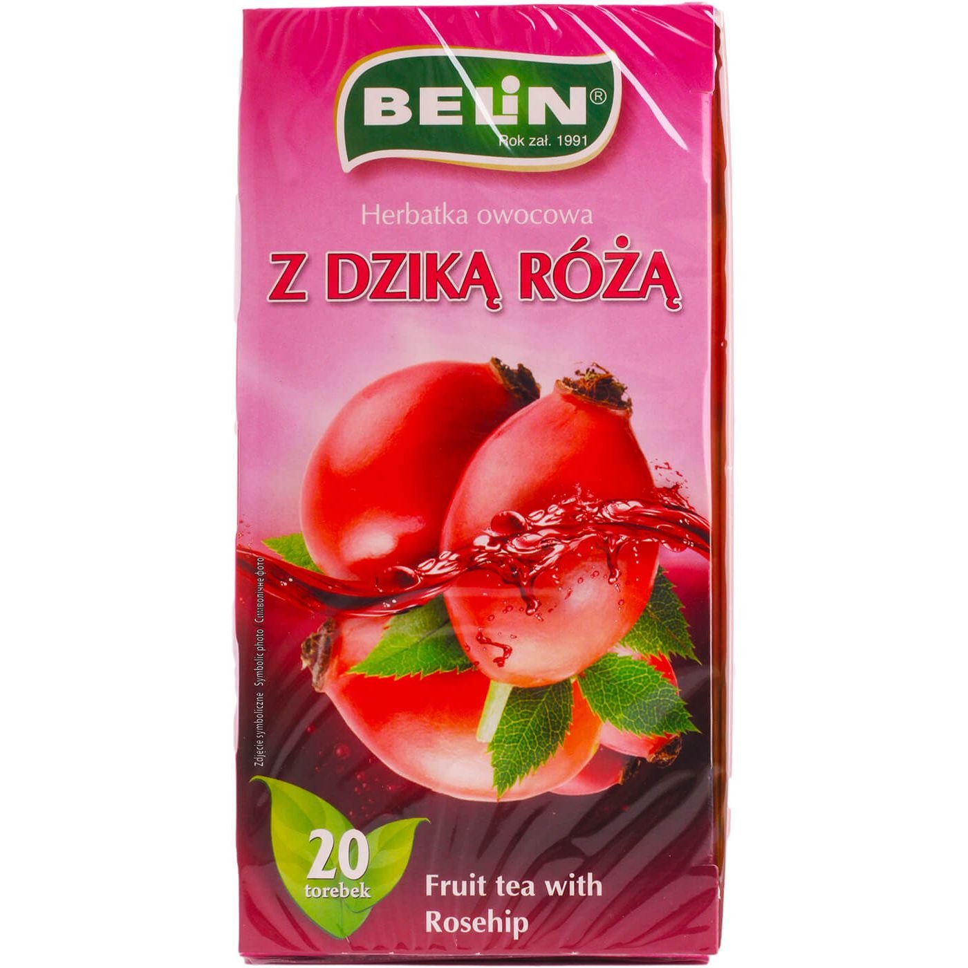 Суміш фруктова Belin з шипшиною, 40 г (20 шт. по 2 г)/уп (895356) - фото 1
