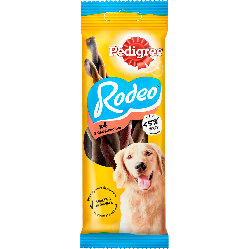 Ласощі для собак Pedigree Rodeo, 70 г - фото 1