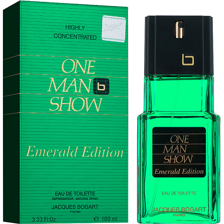 Туалетна вода для чоловіків Jacques Bogart One Man Show Emerald Edition, 100 мл (127137) - фото 1