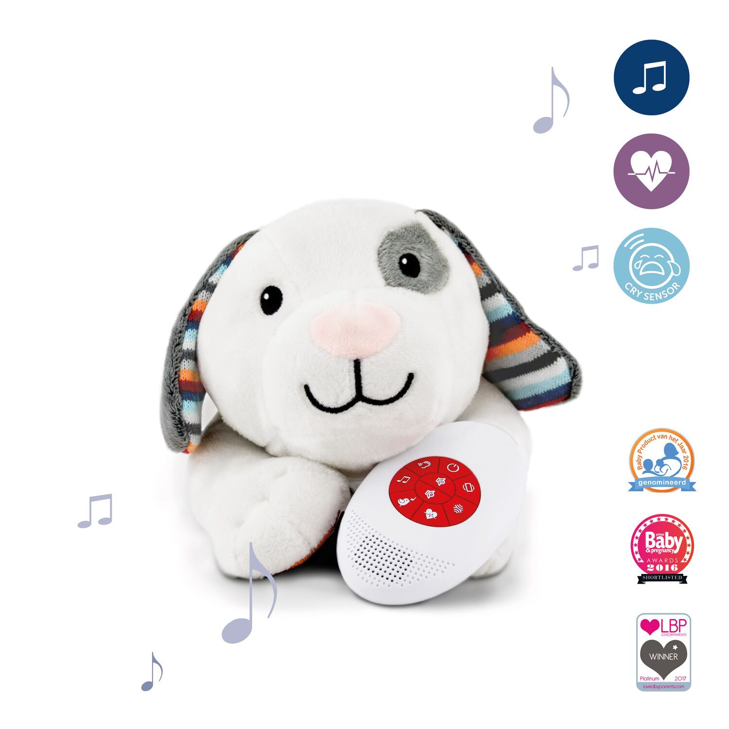 Мягкая игрушка для новорожденного Zazu Собачка (ZA-DEX-01) - фото 2