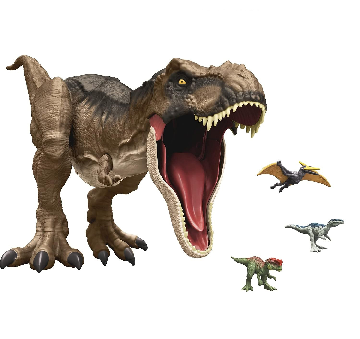 Фигурка динозавра Jurassic World Dominion Super Colossal Tyranosaurus Rex (HBK73) - фото 4