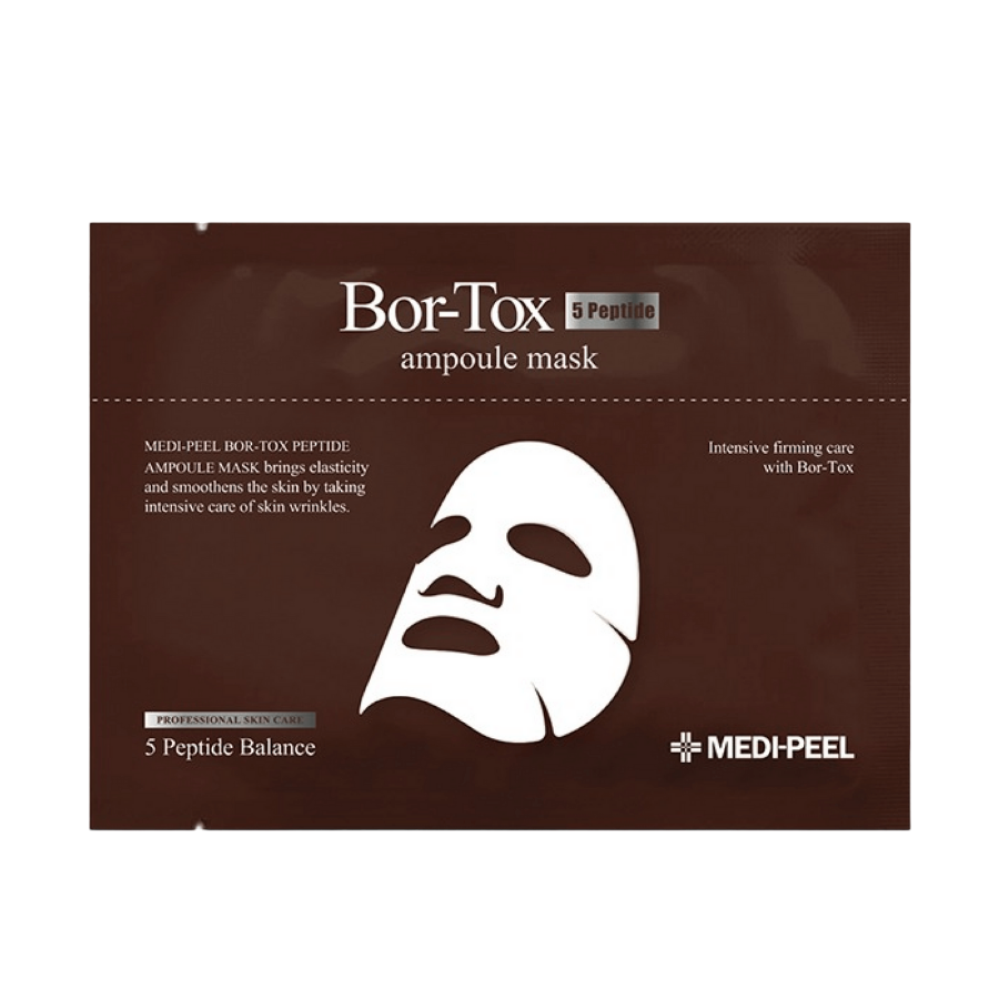 Тканинна маска Medi-Peel Bor-Tox Ampoule Mask із пептидами, 1 шт. - фото 1