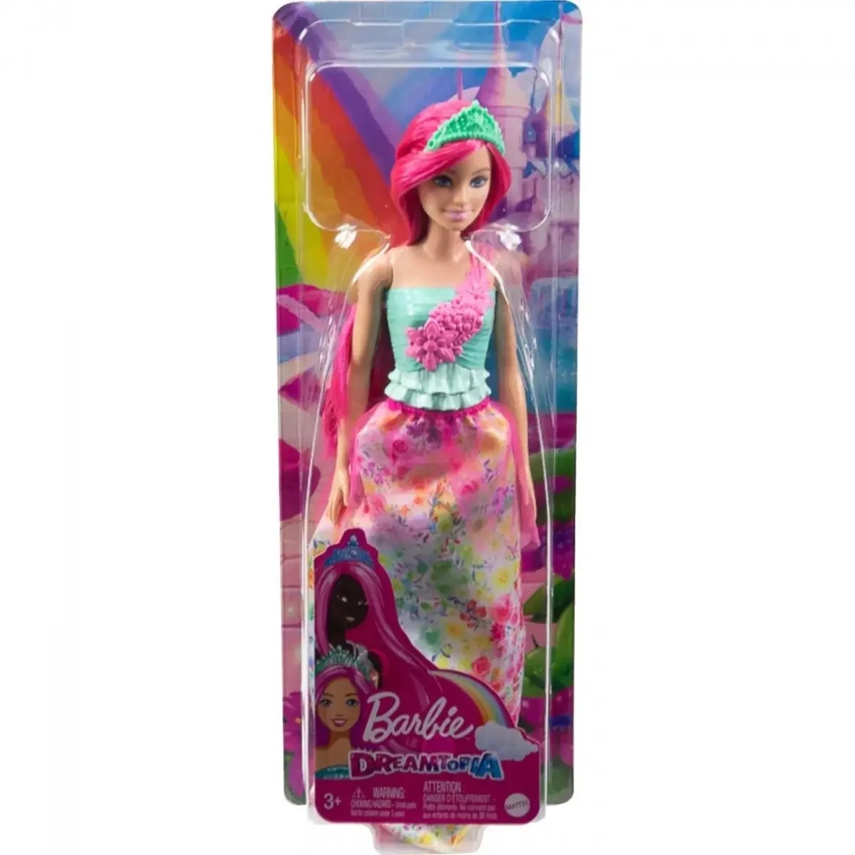 Кукла-принцесса Barbie Dreamtopia с малиновыми волосами, 30 см (HGR15) - фото 3