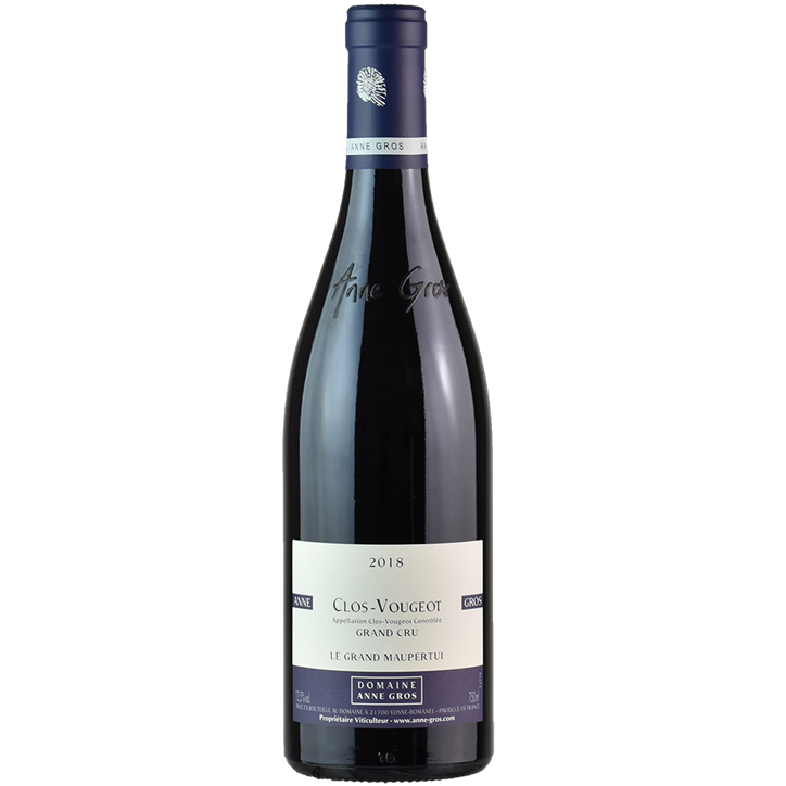 Вино Domaine Anne Gros Clos-Vougeot Cru Le Grand Maupertui 2018, червоне, сухе, 13,5%, 0,75 л (822406) - фото 1