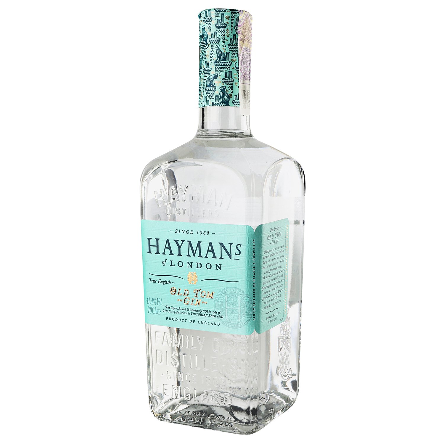 Джин Hayman's Old Tom Gin, 41,4%, 0,7 л (792647) - фото 2