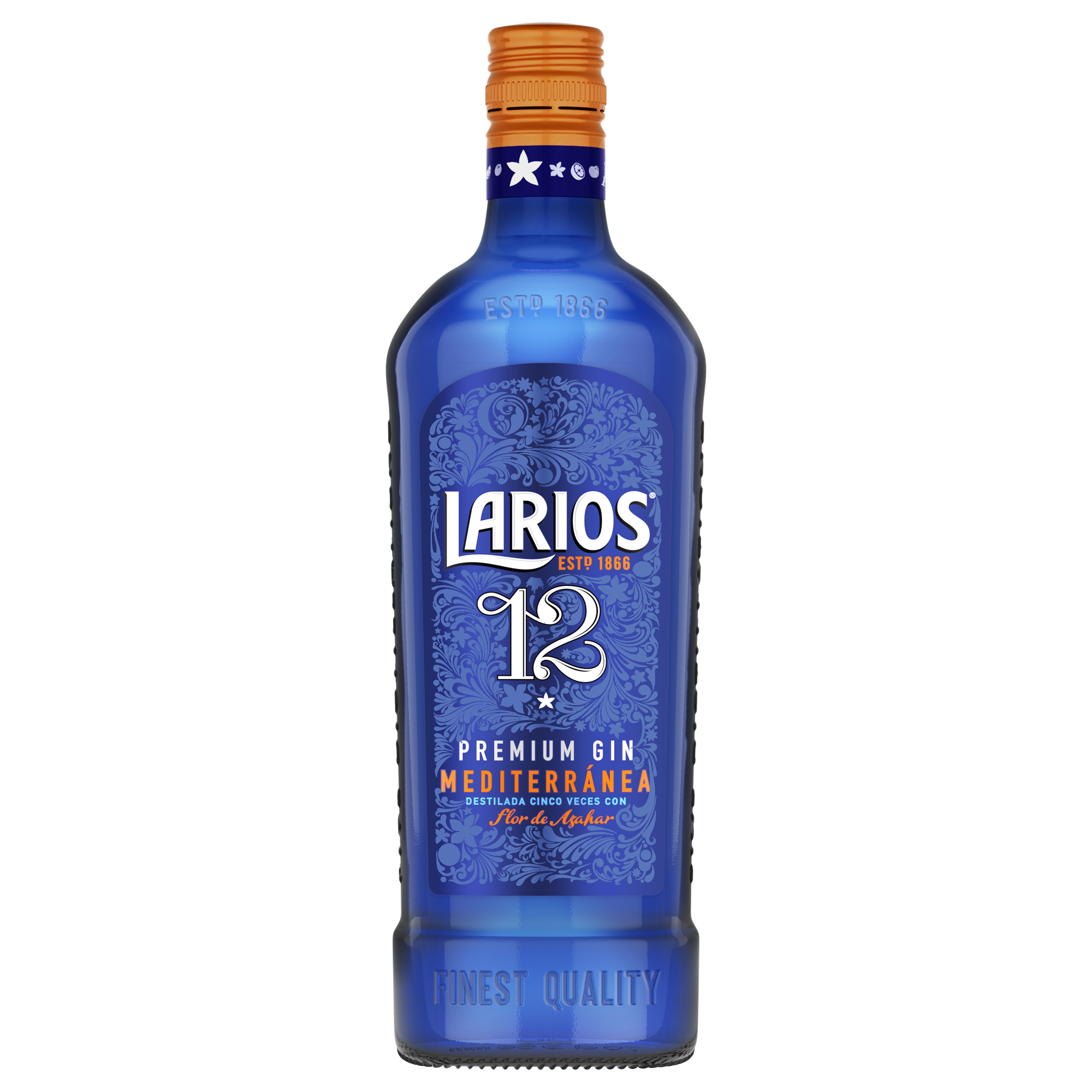 Джин Larios 12 Premium Gin, 40%, 1 л - фото 1