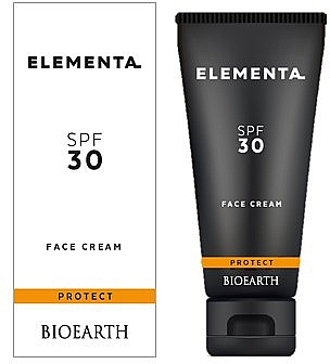 Захисний крем для обличчя Bioearth Elementa SPF30 Face Cream 50 мл - фото 2