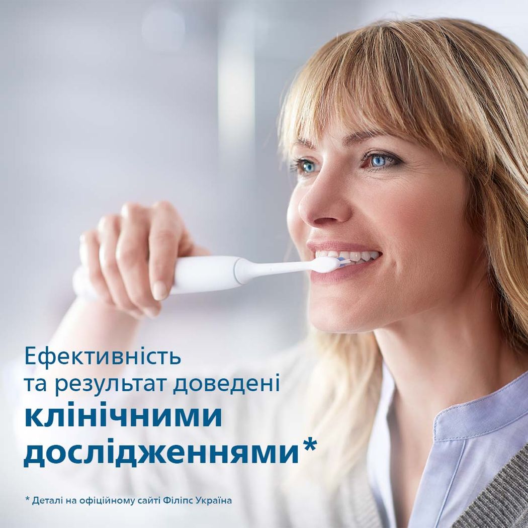 Електрична зубна щітка Philips Sonicare ProtectiveClean 4300 біла (HX6807/28) - фото 15