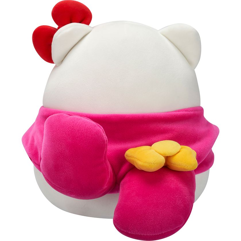 Мягкая игрушка Squishmallows Hello Kitty Хелоу Китти в образе Моя Мелоди 20 см (SQSN00390) - фото 11