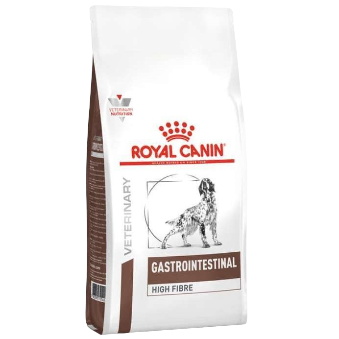 Сухой диетический корм для взрослых собак Royal Canin Gastrointestinal High Fibre при нарушении пищеварения, 14 кг (3959140) - фото 1