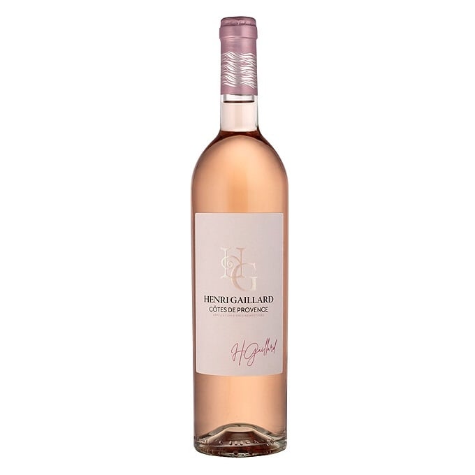 Вино Henri Gaillard Cotes de Provence Rose, розовое, сухое, 12,5%, 0,75 л - фото 1