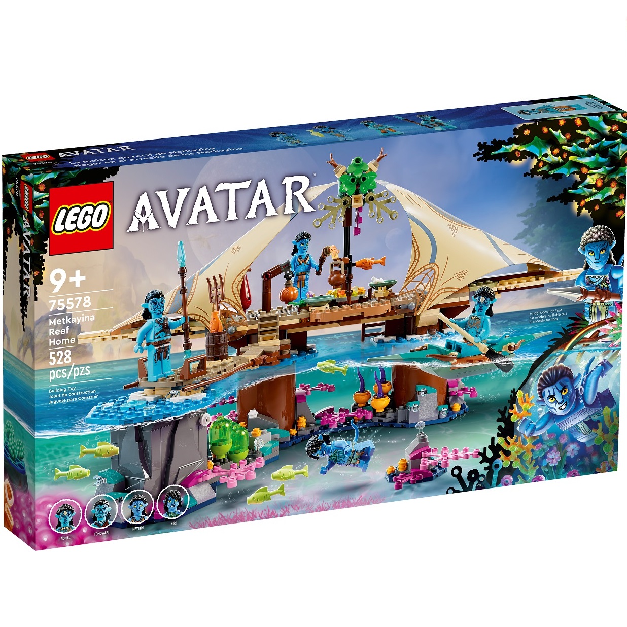 Конструктор LEGO Avatar Metkayina Reef Home, 528 деталей (75578) - фото 1