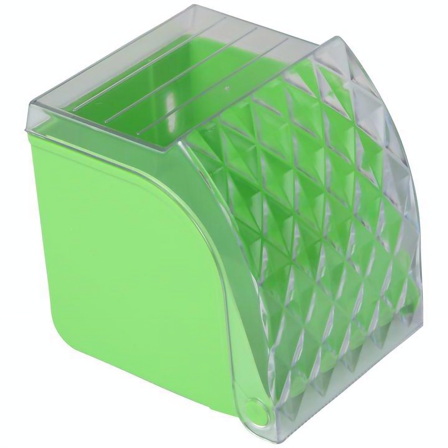 Держатель для туалетной бумаги Volver Crystal GR, зеленый (10201GR) - фото 1