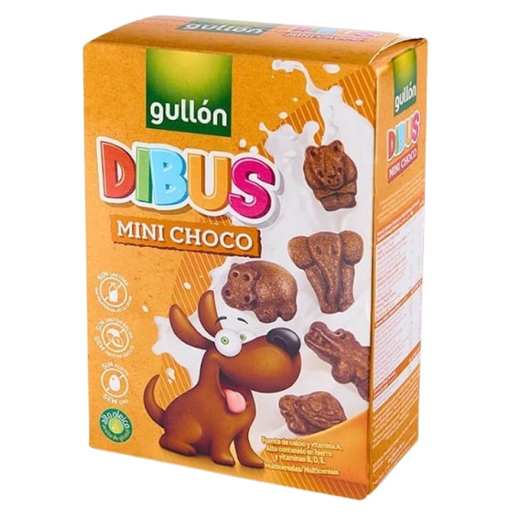 Печенье Gullon Dibus Mini Cacao, 250 г - фото 1
