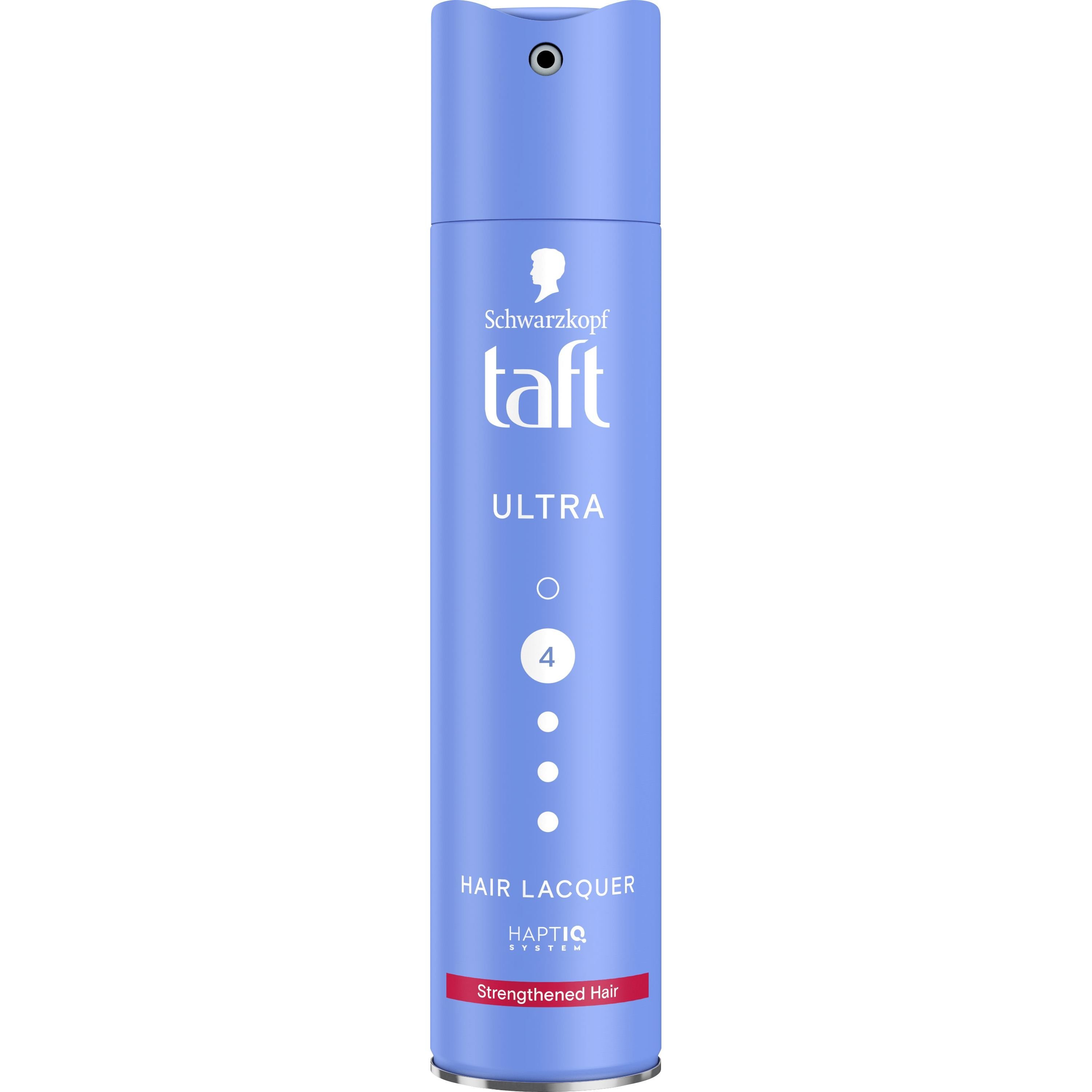 Лак Taft Ultra 4 для зміцнення волосся 250 мл - фото 1