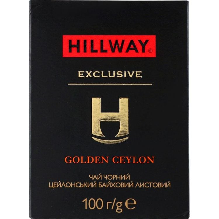 Чай черный Hillway Golden Ceylon 100 г (879802) - фото 1