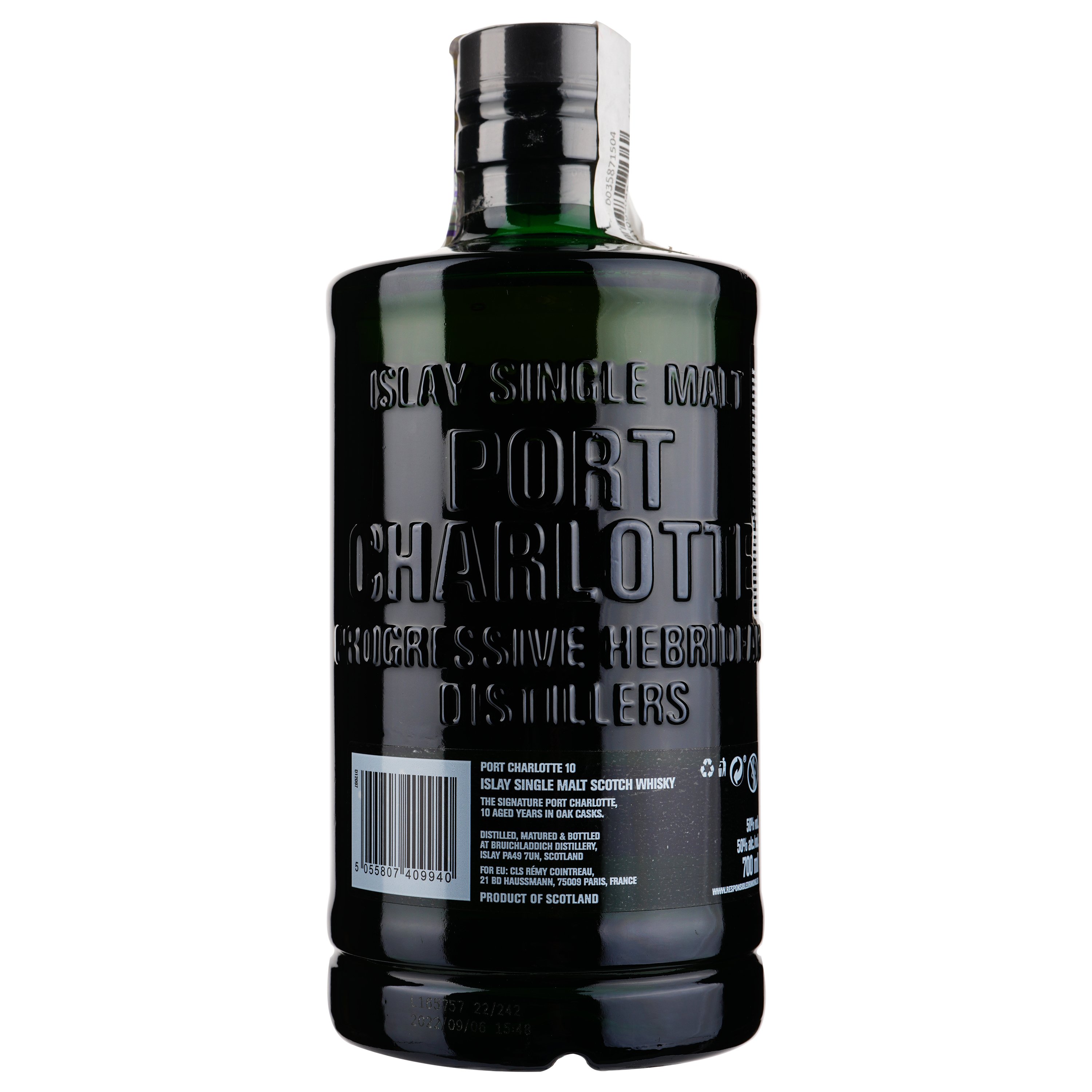 Віскі Bruichladdich Port Charlotte 10YO Single Malt Scotch Whisky, 50%, 0,7 л - фото 2