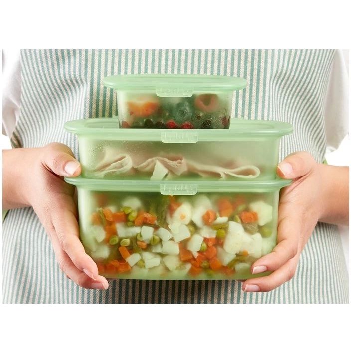 Ємність для зберігання силіконова Lekue Reusable Silicone Containers 0.2 л (882166) - фото 8