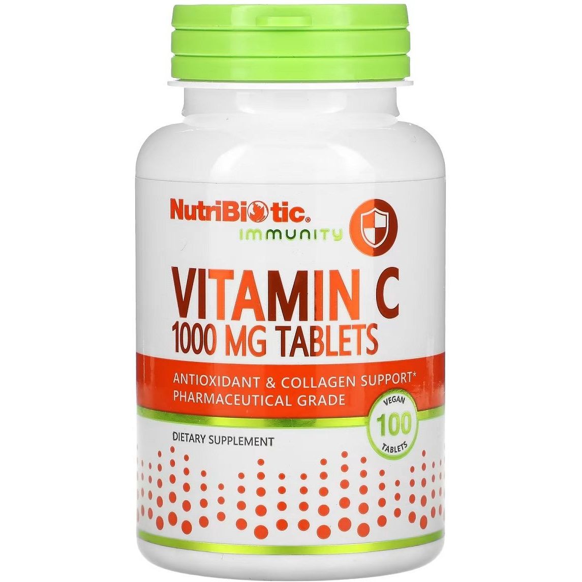 Вітамін C NutriBiotic Vitamin C 1000 мг 100 таблеток - фото 1