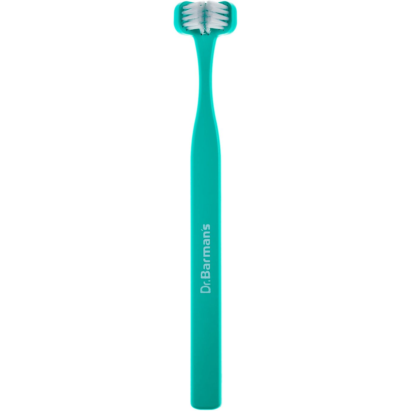 Зубная щетка Dr. Barman's Superbrush Dentaco AG компактная бирюзовая - фото 1