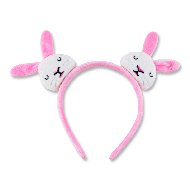 Обруч карнавальный Offtop Кролик, розовый (870158) - фото 1