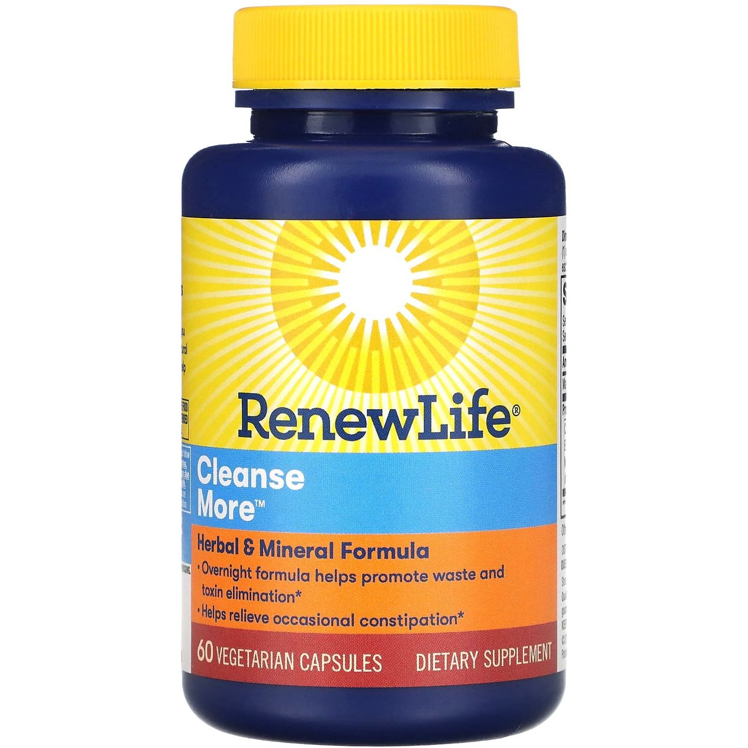 Комплекс детоксикація Renew Life Cleanse More 60 вегетаріанських капсул - фото 1