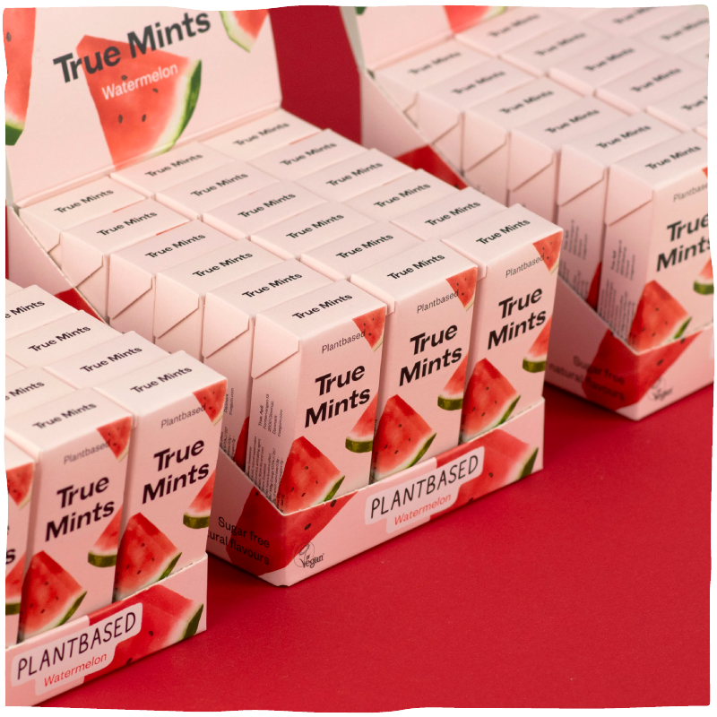 Цукерки True Mints м'ятні зі смаком кавуна 13 г - фото 3