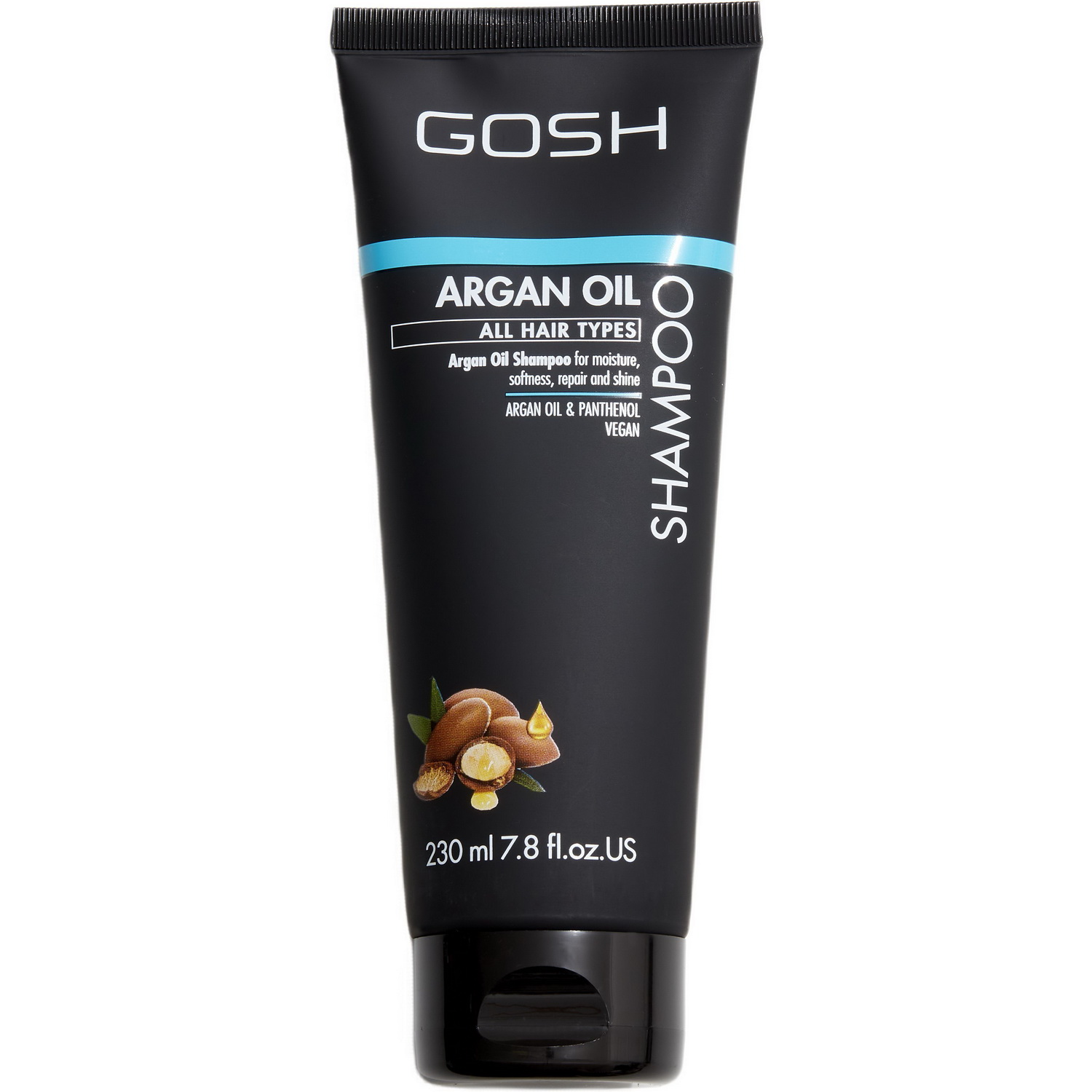 Шампунь Gosh Argan Oil, с аргановым маслом, для всех типов волос, 230 мл - фото 1