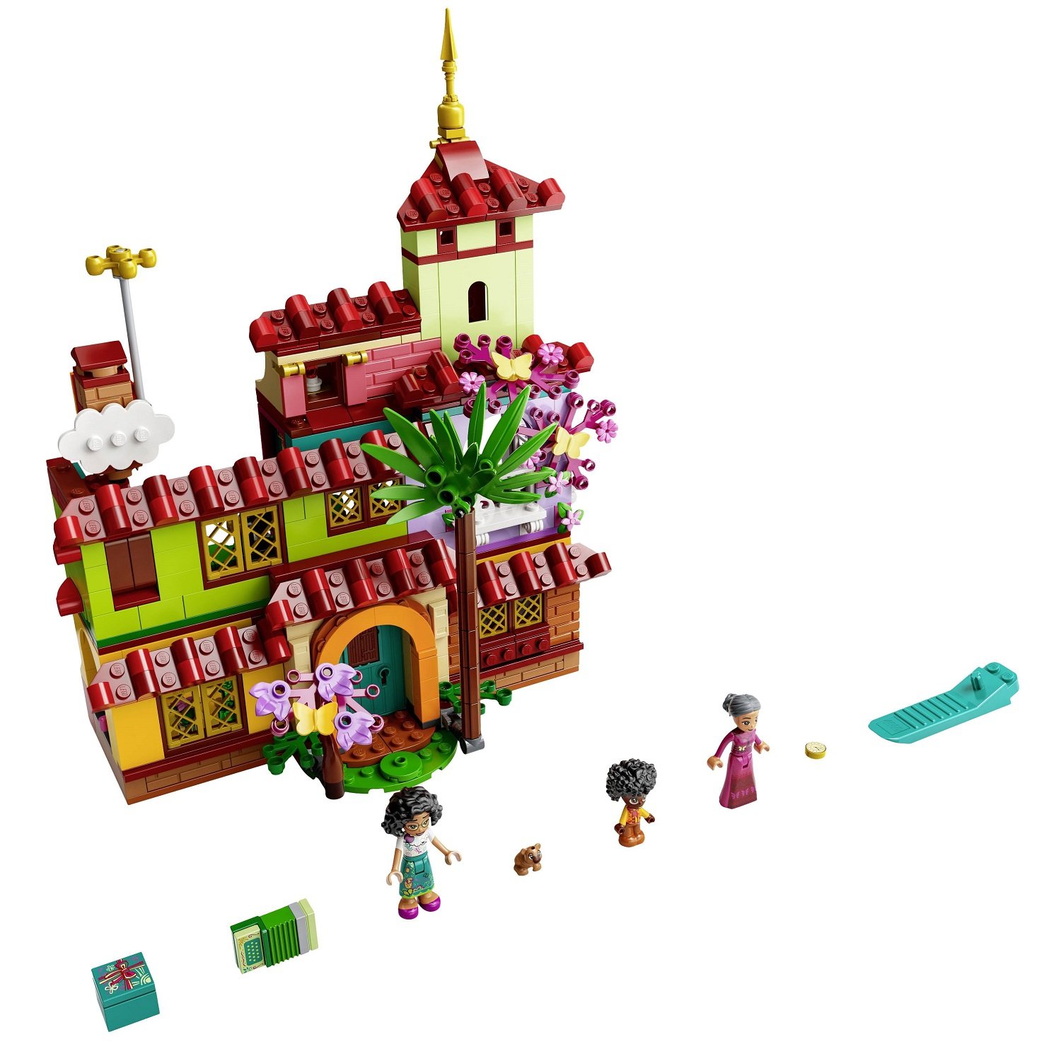 Конструктор LEGO Disney Encanto Будинок сім'ї Мадрігал, 587 деталей (43202) - фото 4