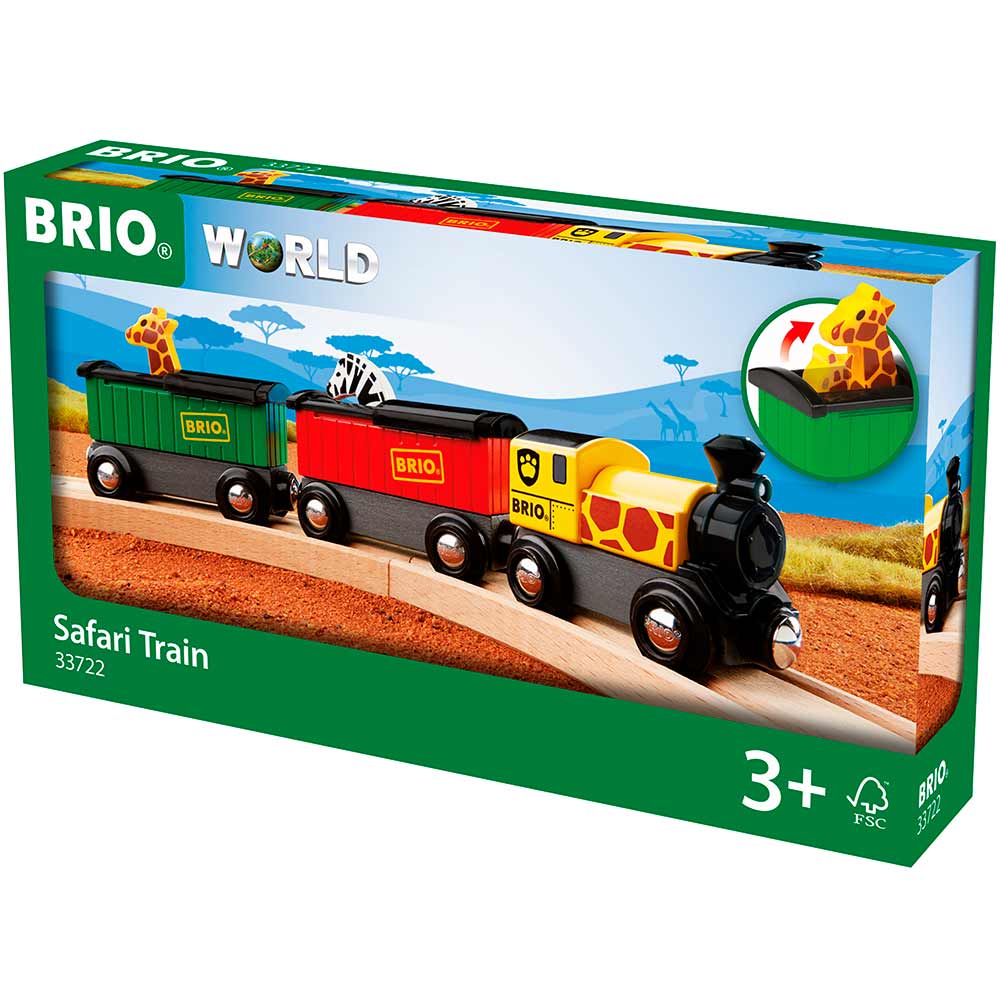 Потяг Brio Safari (33722) - фото 1