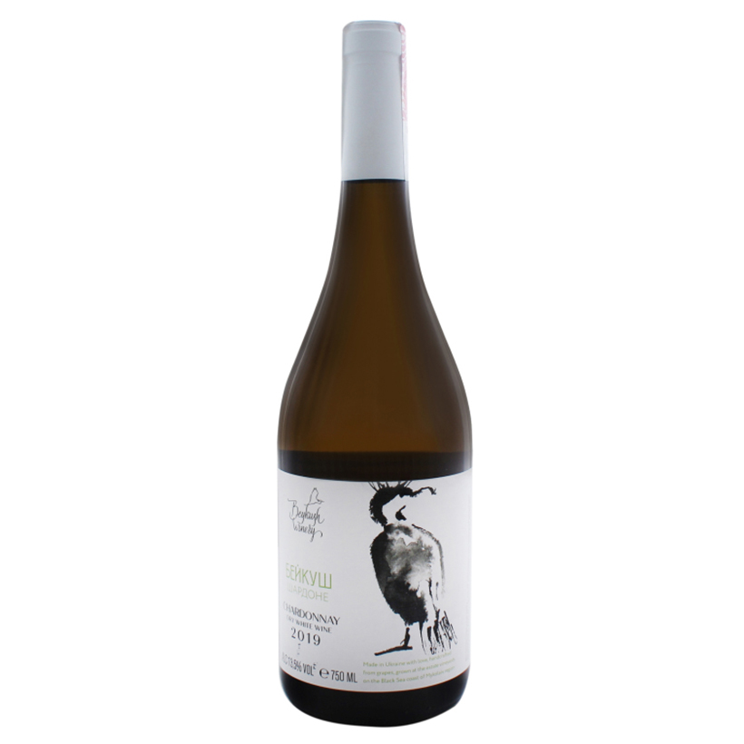 Вино Beykush Winery Шардоне, біле, сухе, 13,5%, 0,75 л (851622) - фото 1