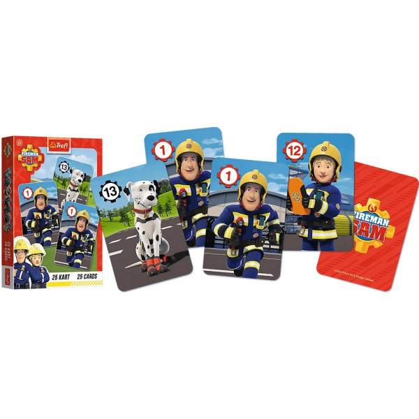Игральные карты Trefl Пожарный Сэм 2 25 карт (8505) - фото 3