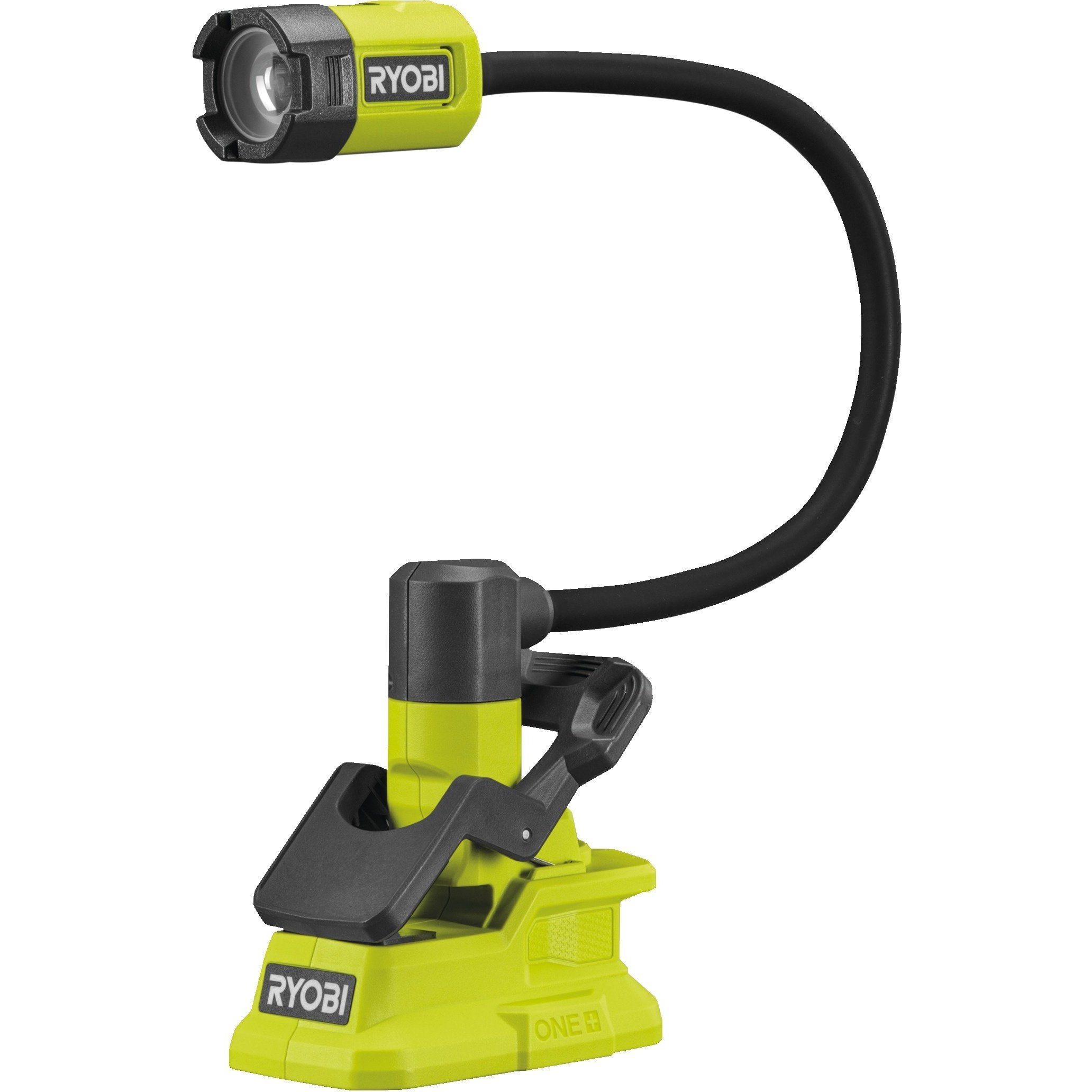 Ліхтар Ryobi One+ RLCF18-0, 18V, 400Lm, 2 режими, гнучка штанга, фокусування лінзи, без АКБ та ЗП (5133005595) - фото 3