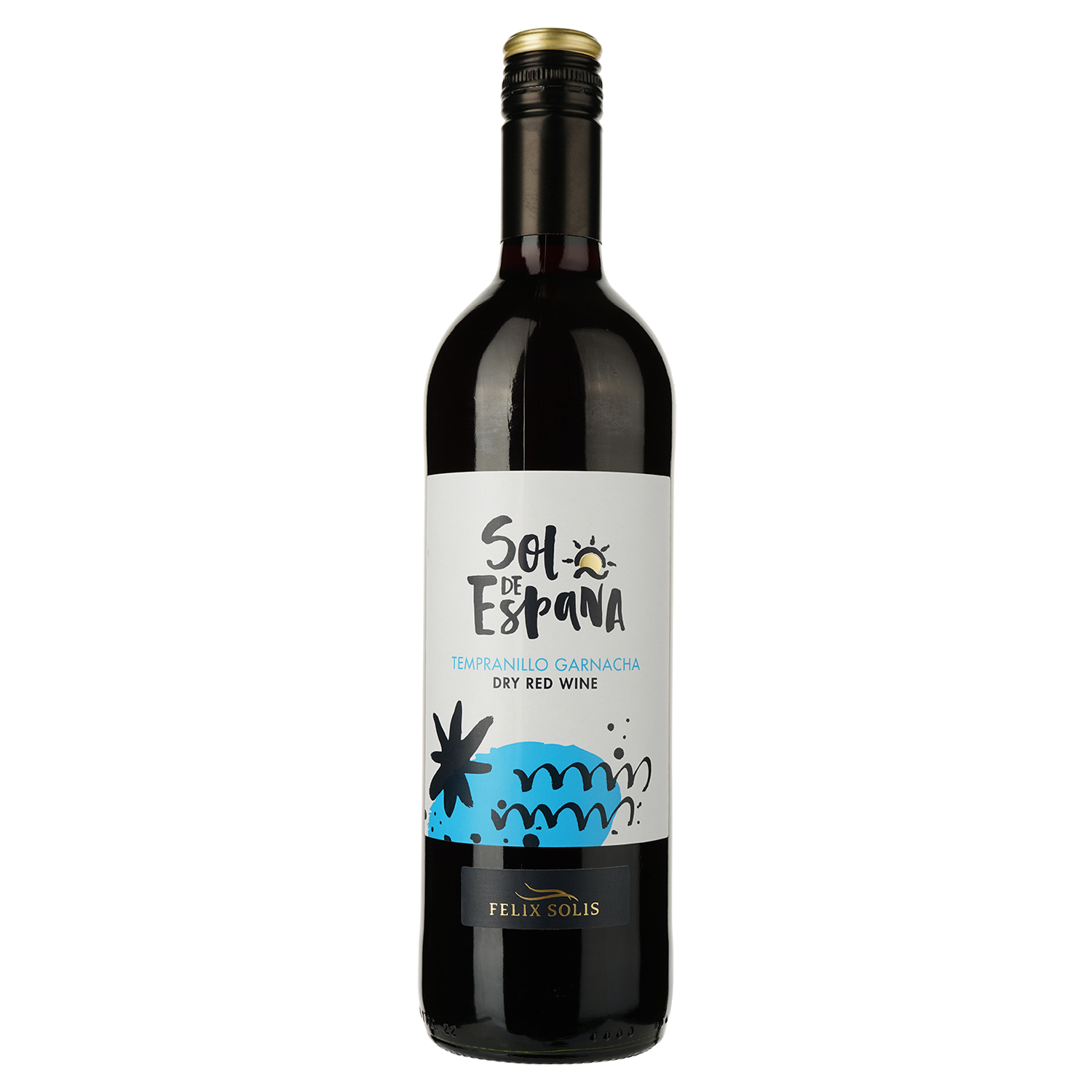 Вино Sol de Espana Tempranillo Garnacha, красное, сухое, 12%, 0,75 л (842955) - фото 1