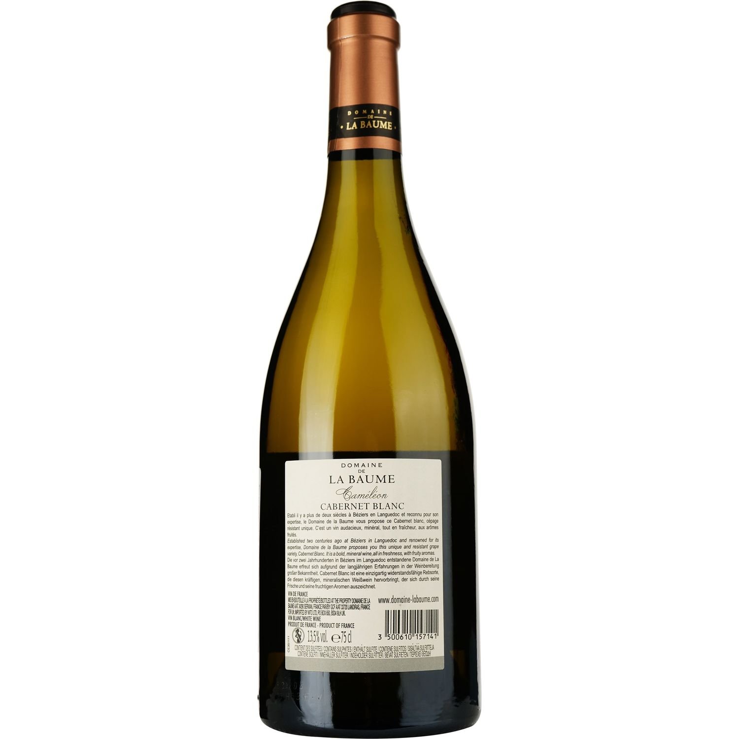 Вино Domaine De La Baume Cabernet Blanc 2022 біле сухе 0,75 л - фото 2