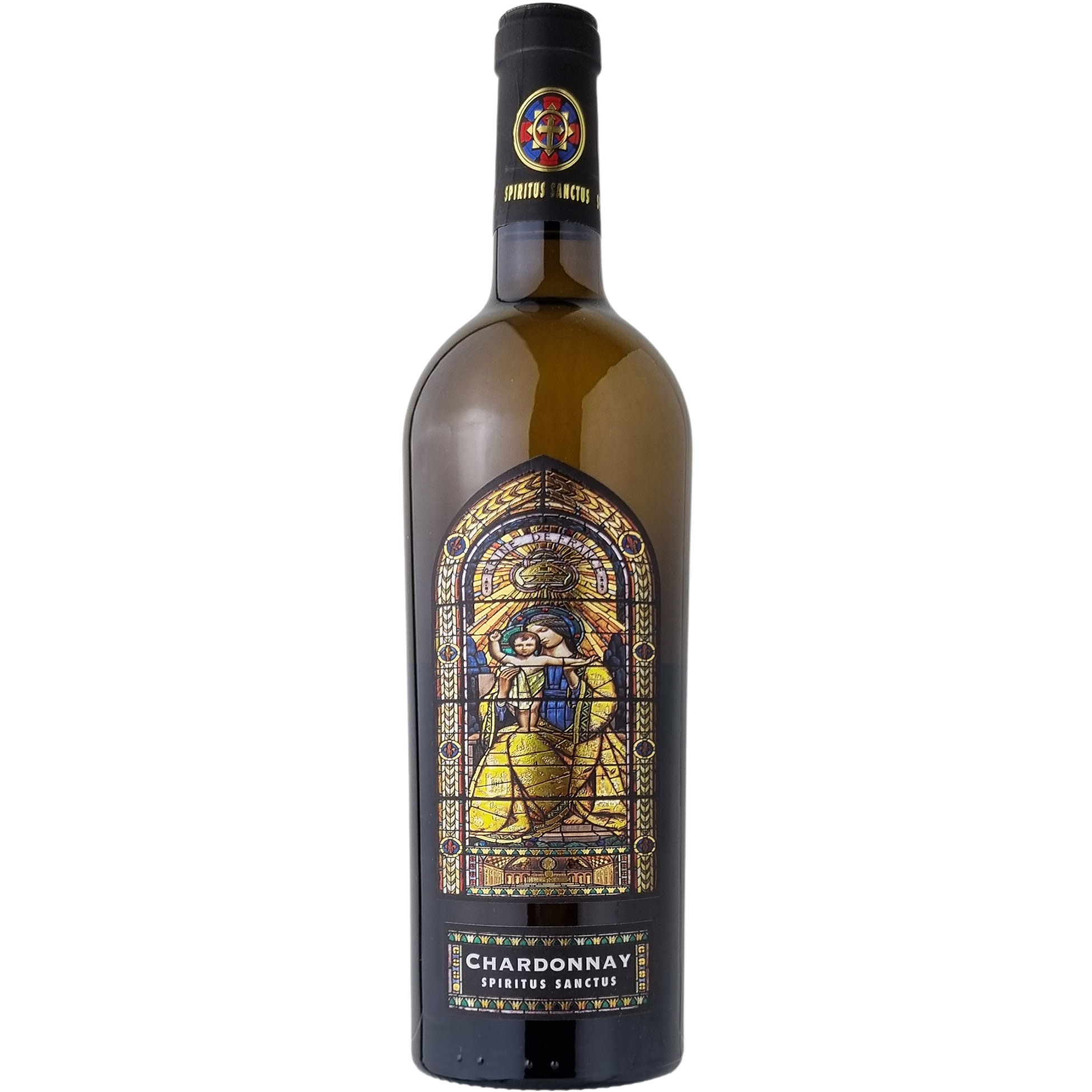 Вино Spiritus Sanctus Chardonnay IGP Pays D'Oc біле сухе 0.75 л - фото 1