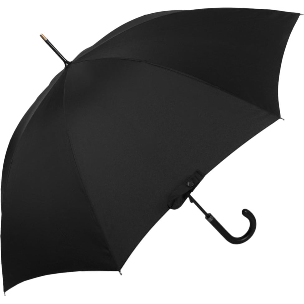 Мужской зонт-трость механический Fulton 108 см черный - фото 1