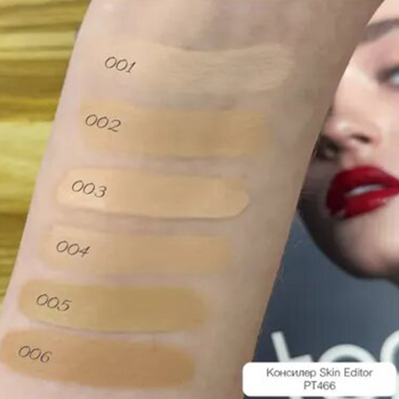 Консилер TopFace Skin Editor Concealer Matte Visible Age Reset PT466 тонн 001 5.5 мл - фото 8