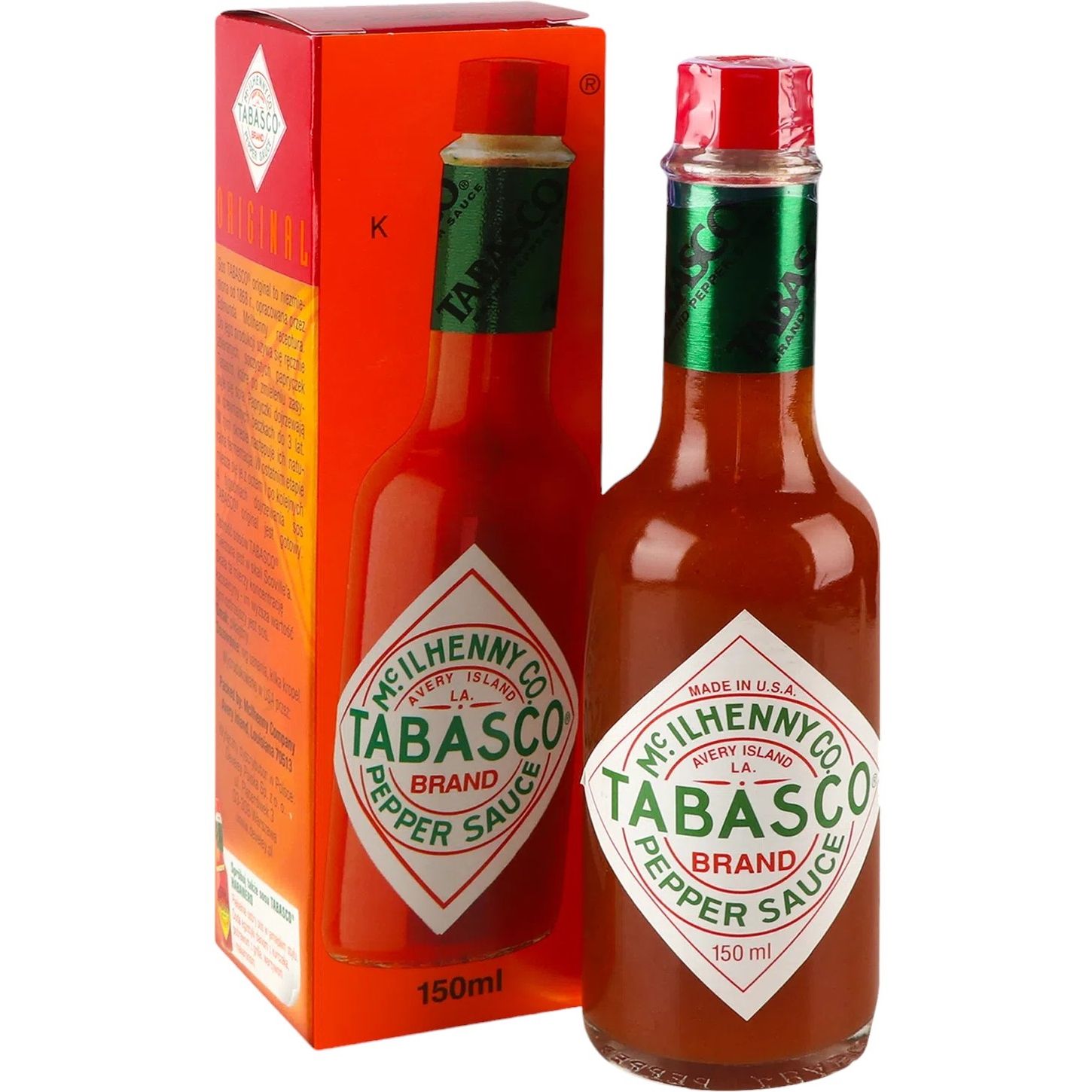 Соус Tabasco Pepper Sauce красный 150 мл (747676) - фото 1