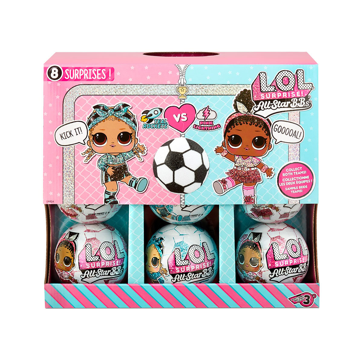 Ігровий набір з лялькою L.O.L. Surprise All-Star BBs S3 Футболістки, в асортименті (572 671) - фото 10