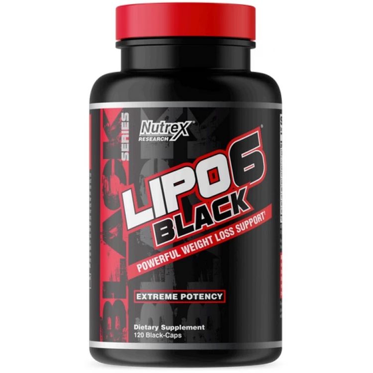 Жиросжигатель мягкого действия Nutrex Research Lipo-6 Black WLS Maximum Potency 120 капсул - фото 1