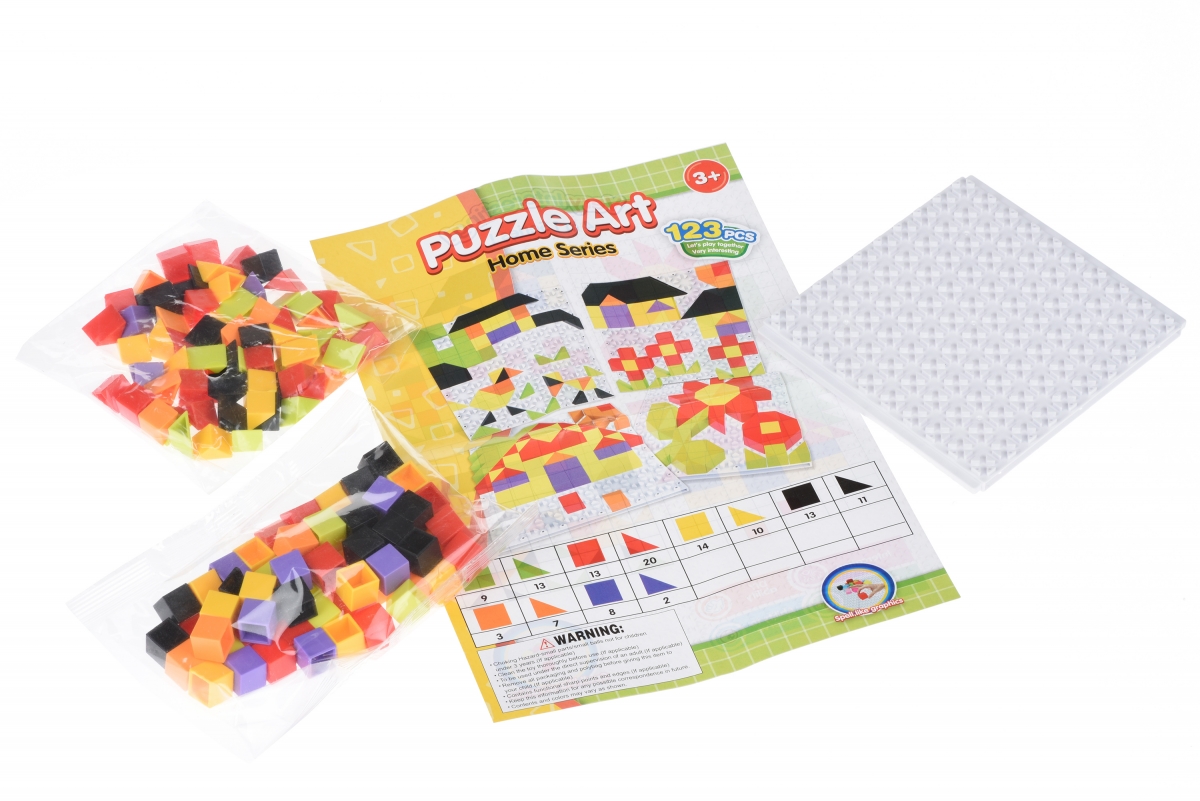 Пазл-мозаїка Same Toy Puzzle Art Home series, 123 елементів (5990-2Ut) - фото 2