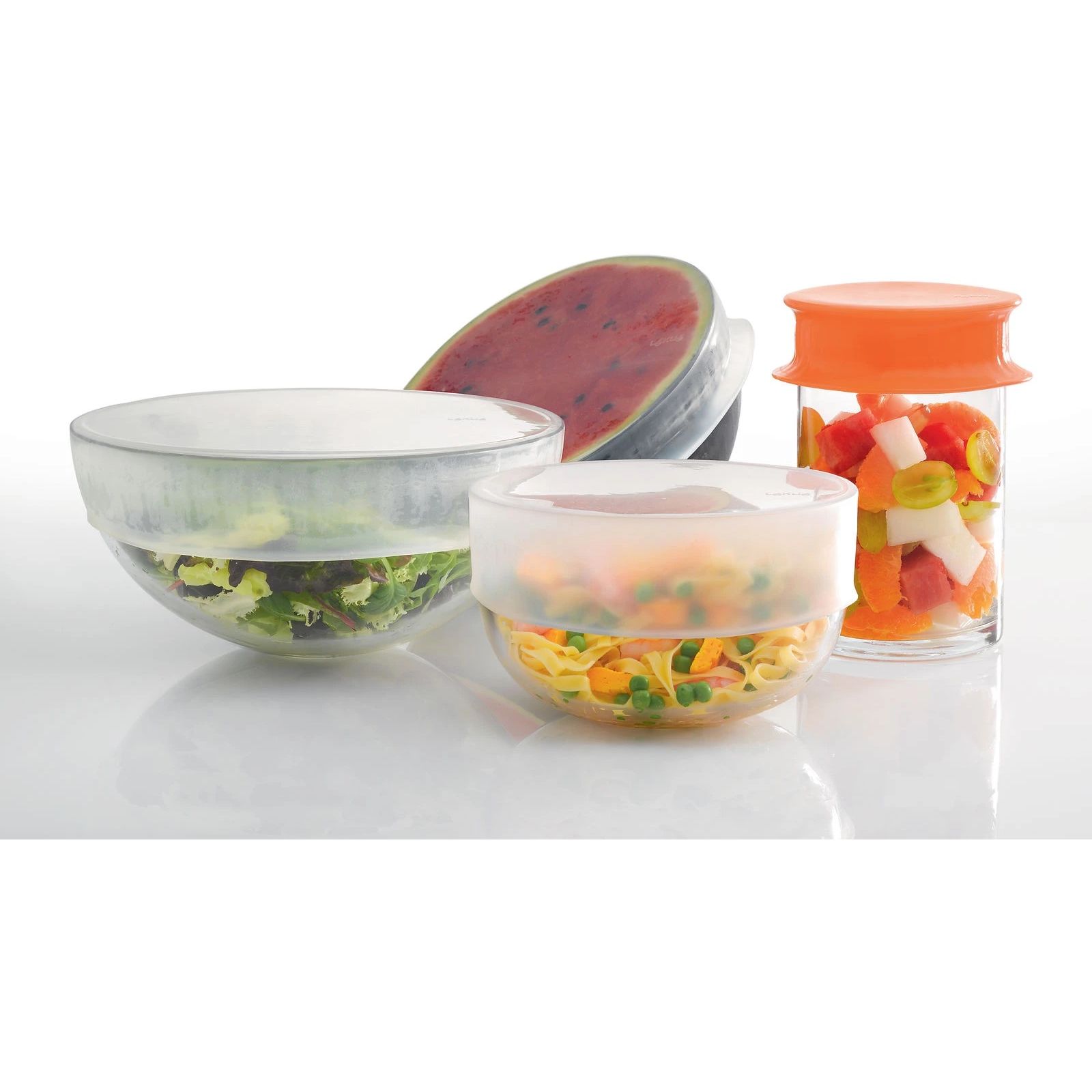 Крышка силиконовая Lekue Reusable Flexible Lids 26 см (882142) - фото 6