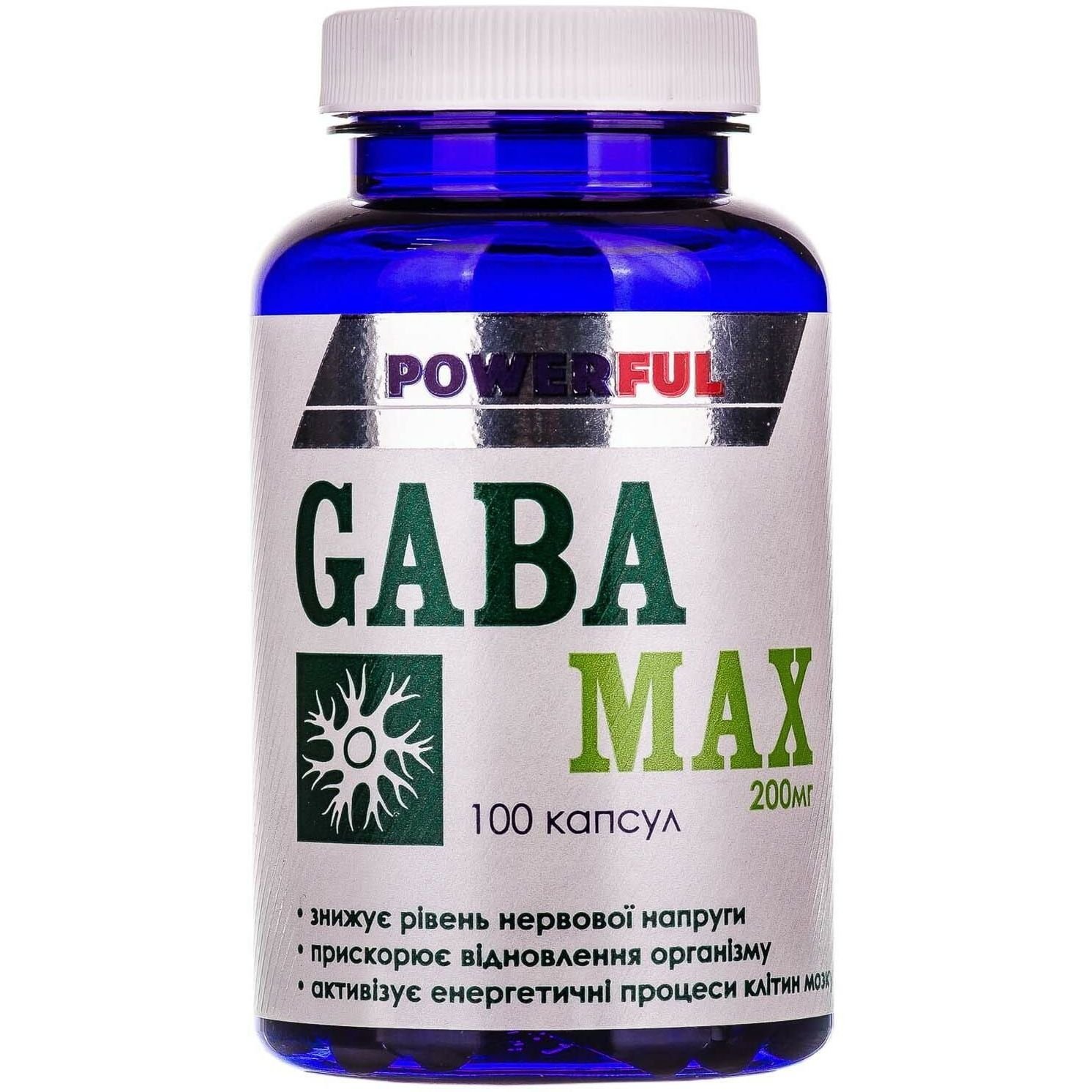 Gaba-Max Powerful 200 мг 100 капсул - фото 1