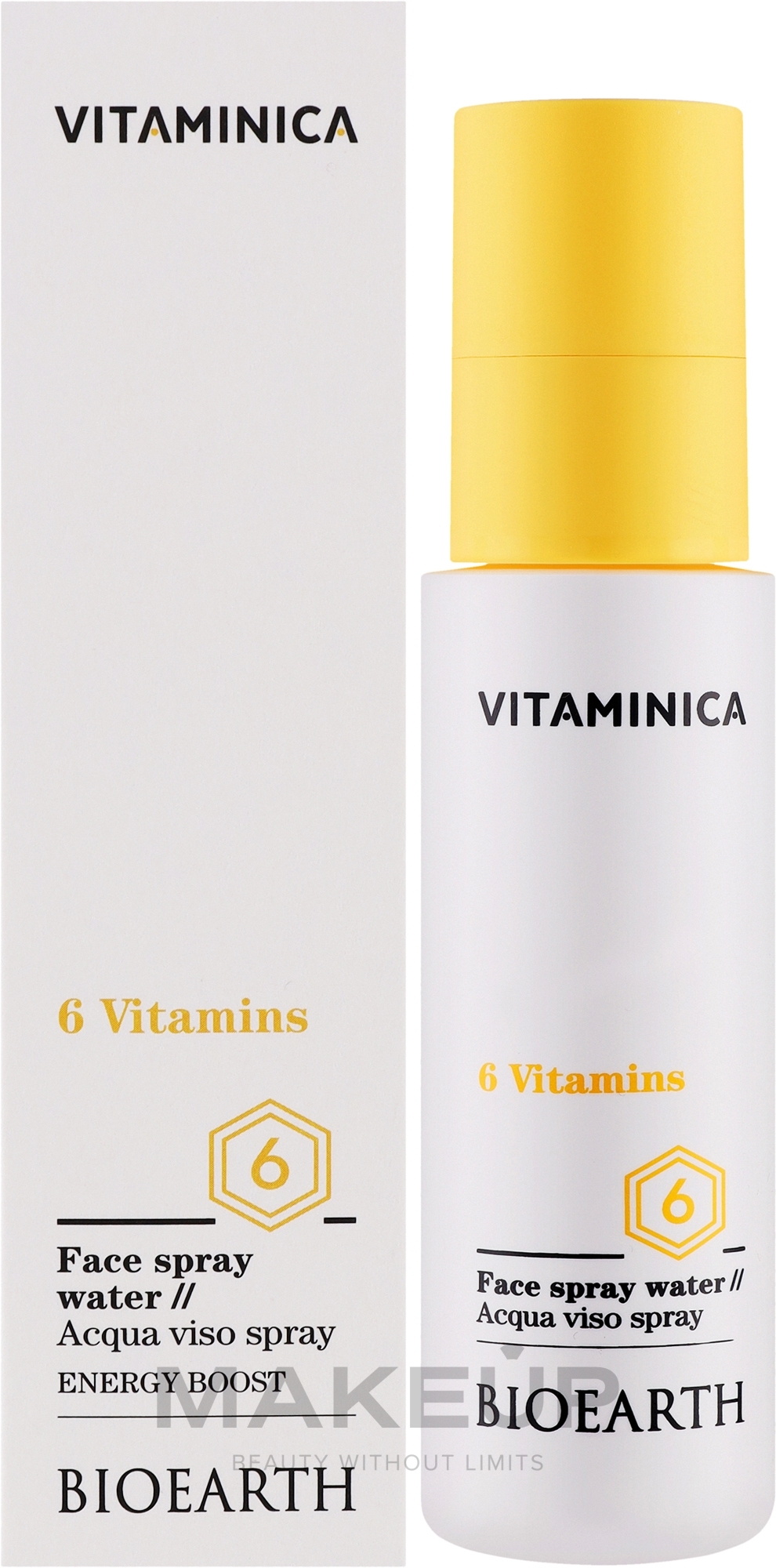 Спрей для обличчя Bioearth Vitaminica 6 Vitamins 100 мл - фото 2