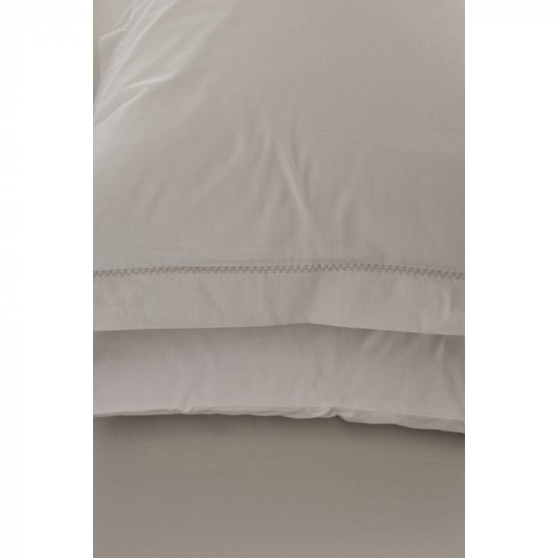 Комплект постельного белья Penelope Catherine light grey, хлопок, семейный (200х180+35см), светло-серый (svt-2000022292856) - фото 2