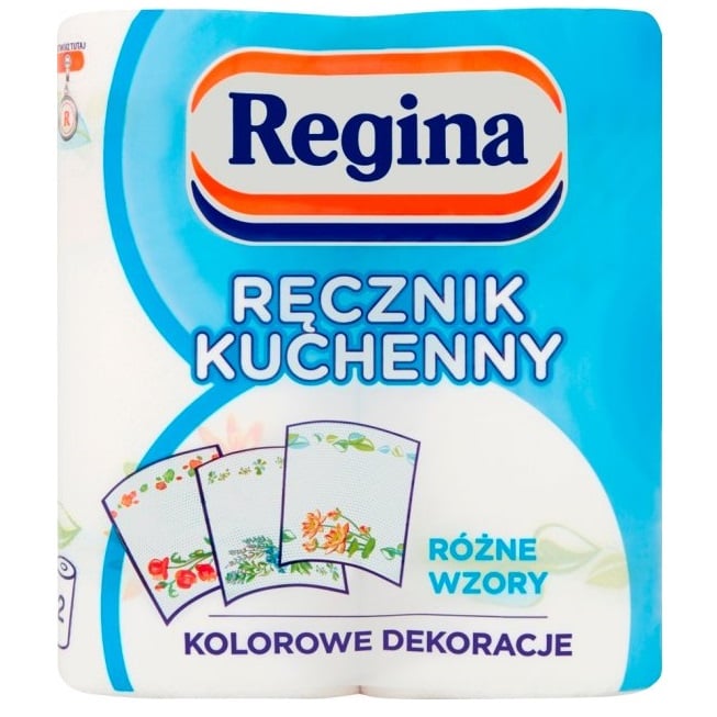 Паперові рушники Regina, двошарові, 2 рулони (414695) - фото 1